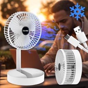 Ventilator electric cu USB pentru birou | FOLDICOOL