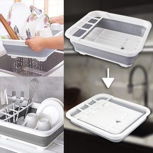 Suport de depozitare pliabil pentru uscarea vaselor | FOLDITRAY