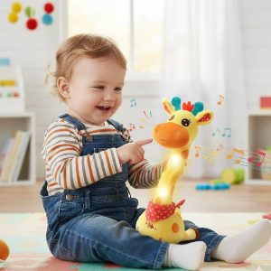 Girafă interactivă de pluș | GIRADANCE