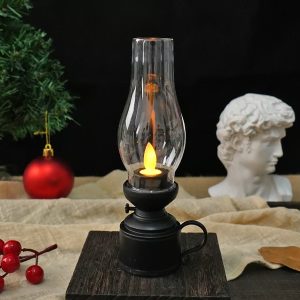 Lampă cu LED vintage tip lampă cu kerosen | VINTALUM