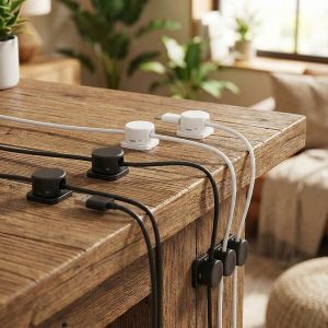 Organizator magnetic cu adeziv pentru cabluri | CABLIP