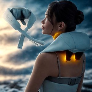 Aparat de masaj cu încălzire pentru gât | RELAXORI